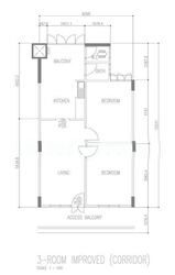 Blk 2 Hougang Avenue 3 (Hougang), HDB 3 Rooms #612622861